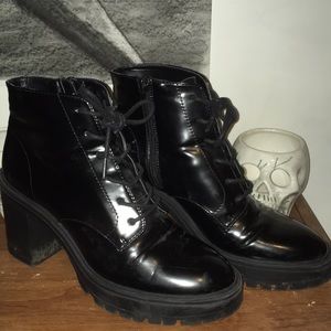Chunky Heel Boots
